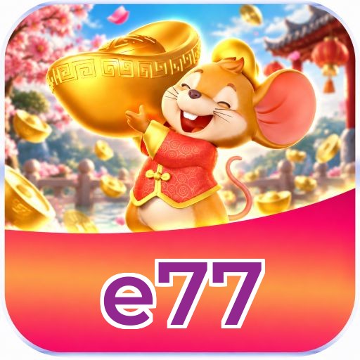 Logo e77 - Cassino Online Brasil