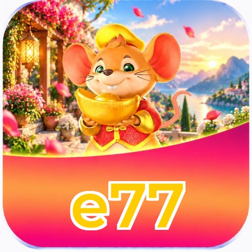 Logo e77 - Cassino Online Brasil