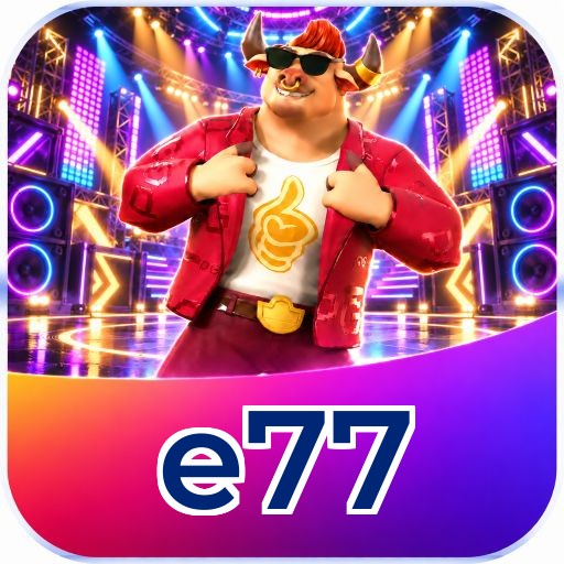 Logo e77 - Cassino Online Brasil