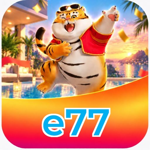 Logo e77 - Cassino Online Brasil