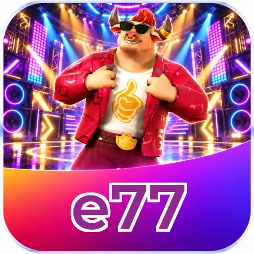 Logo e77 - Cassino Online Brasil