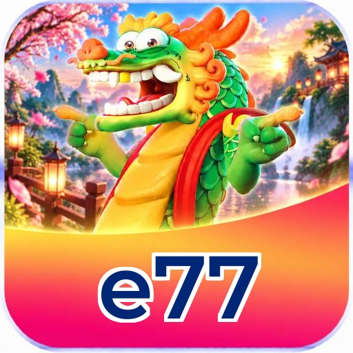 Logo e77 - Cassino Online Brasil